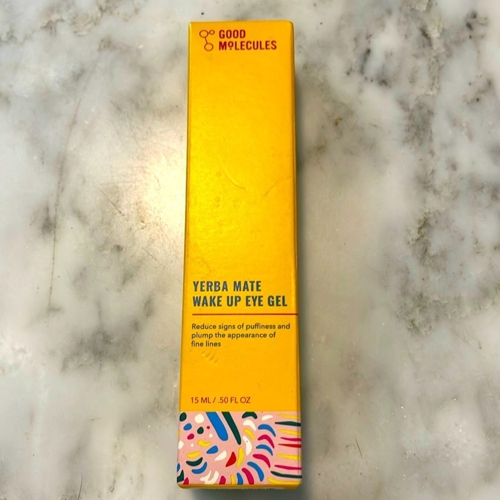 NIB Good Molecules, Yerba Mate Wake Up Eye Gel, brand new, 0.5 oz